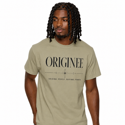 Originee Minimalist Logo T-Shirt — Vintage-Inspired Graphic Tee