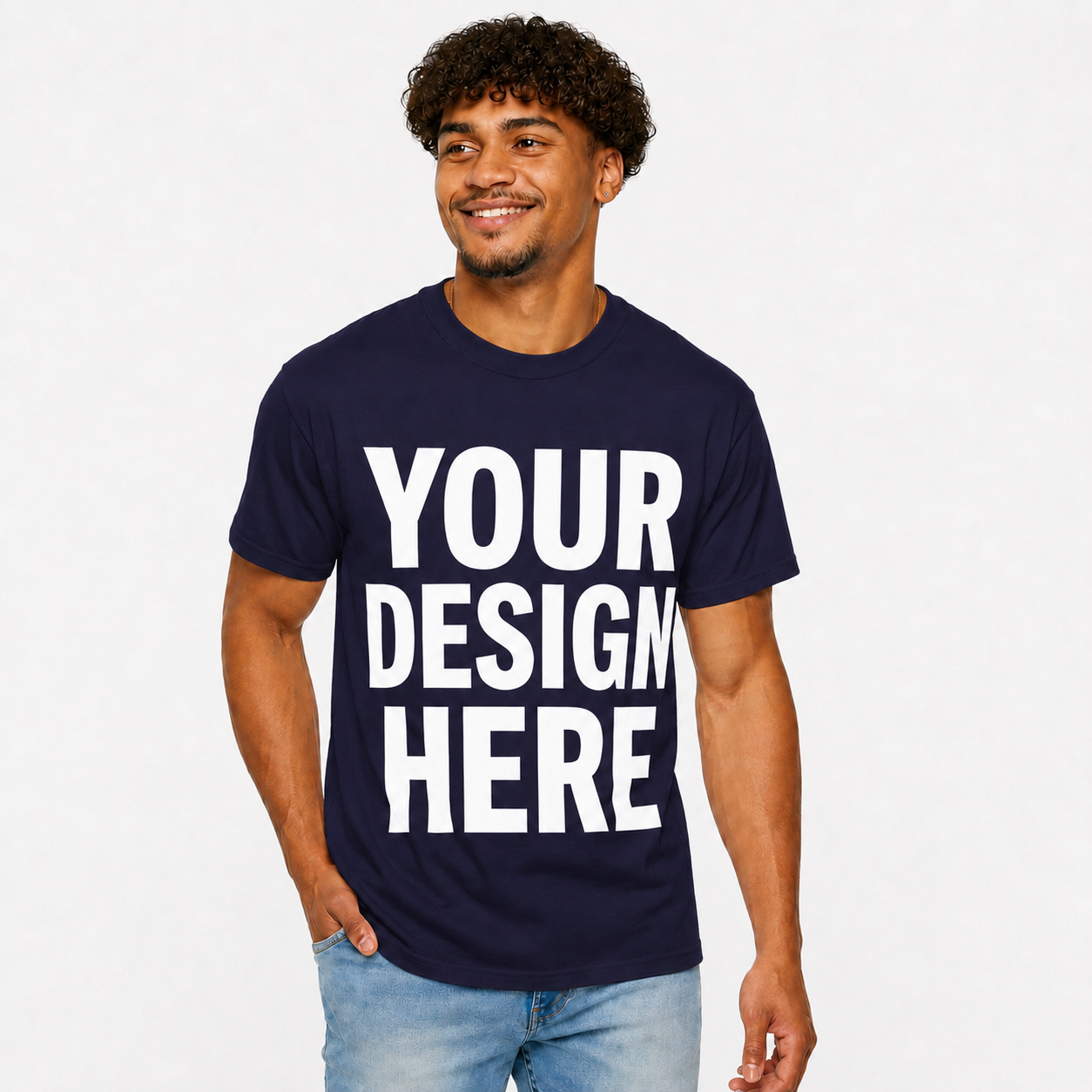 Personalized Garment-Dyed T‑Shirt — Custom Design Tee (Your Design Here)