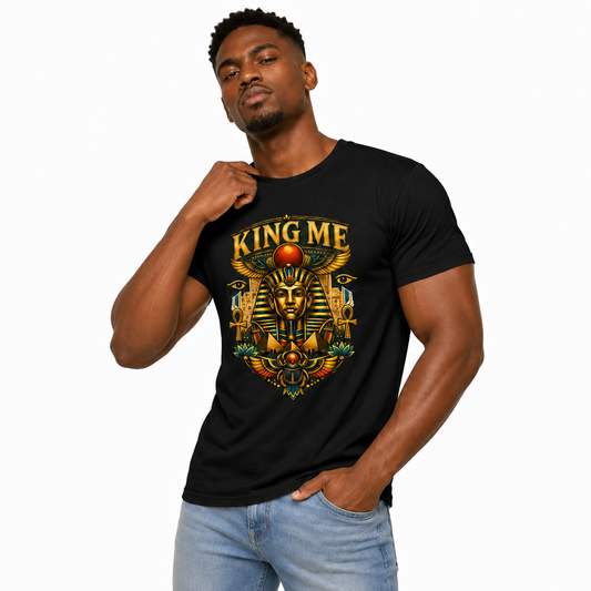 King Me Pharaoh T-Shirt — Egyptian King Graphic Tee