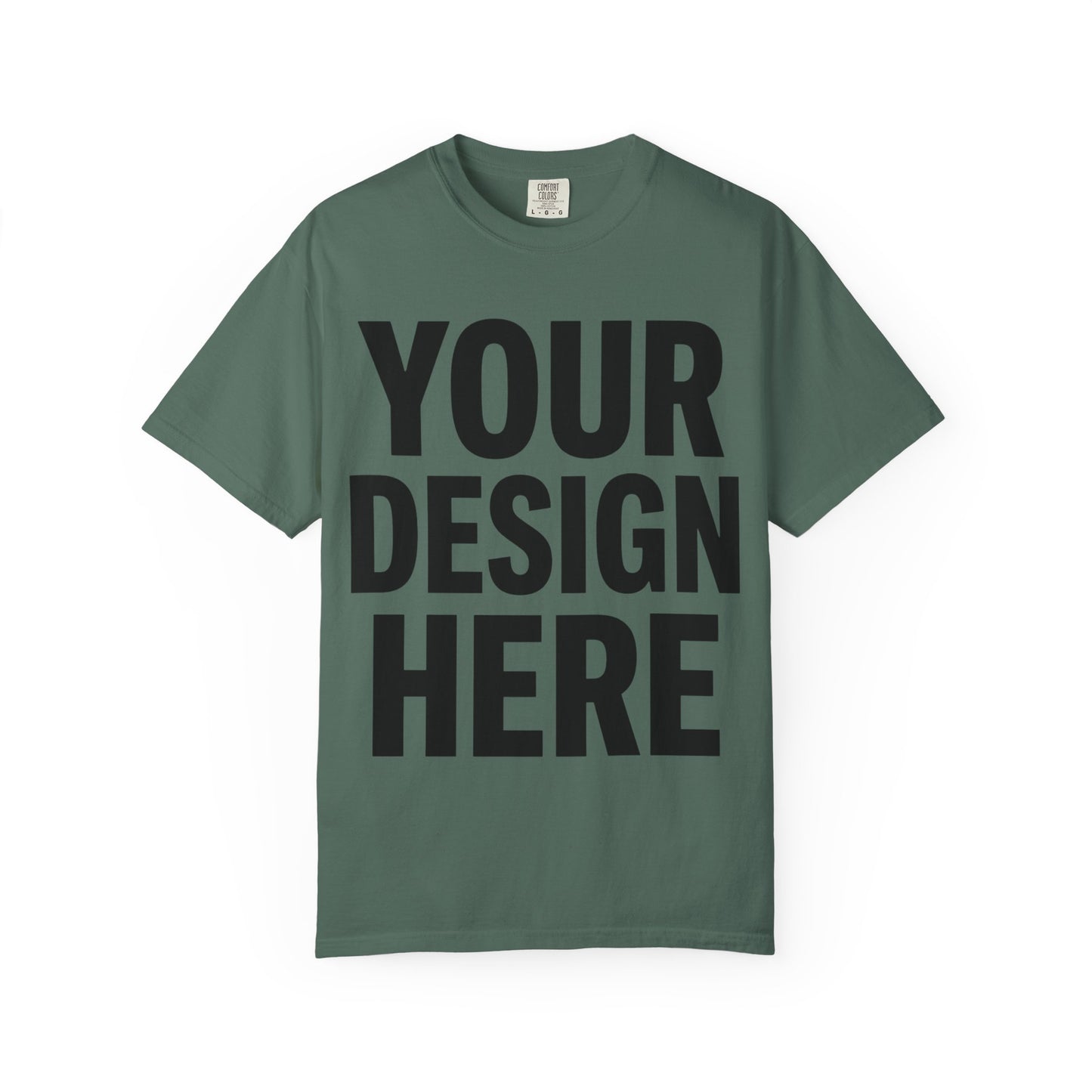 Personalized Garment-Dyed T‑Shirt — Custom Design Tee (Your Design Here)