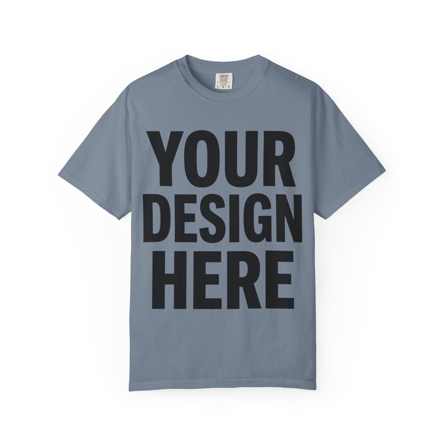 Personalized Garment-Dyed T‑Shirt — Custom Design Tee (Your Design Here)