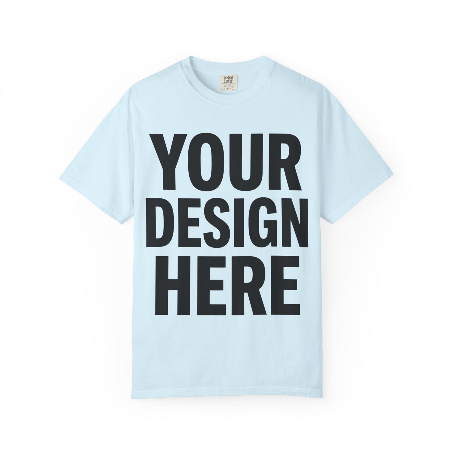 Personalized Garment-Dyed T‑Shirt — Custom Design Tee (Your Design Here)
