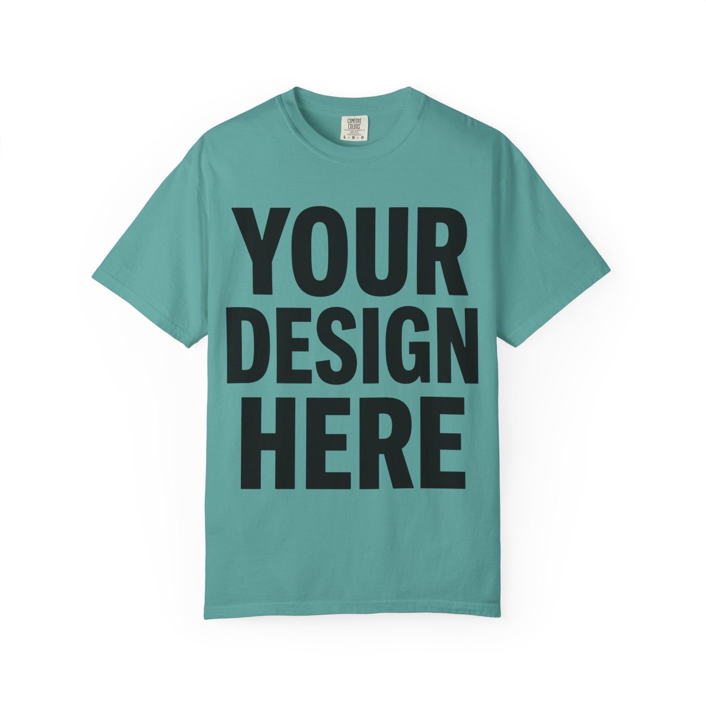 Personalized Garment-Dyed T‑Shirt — Custom Design Tee (Your Design Here)