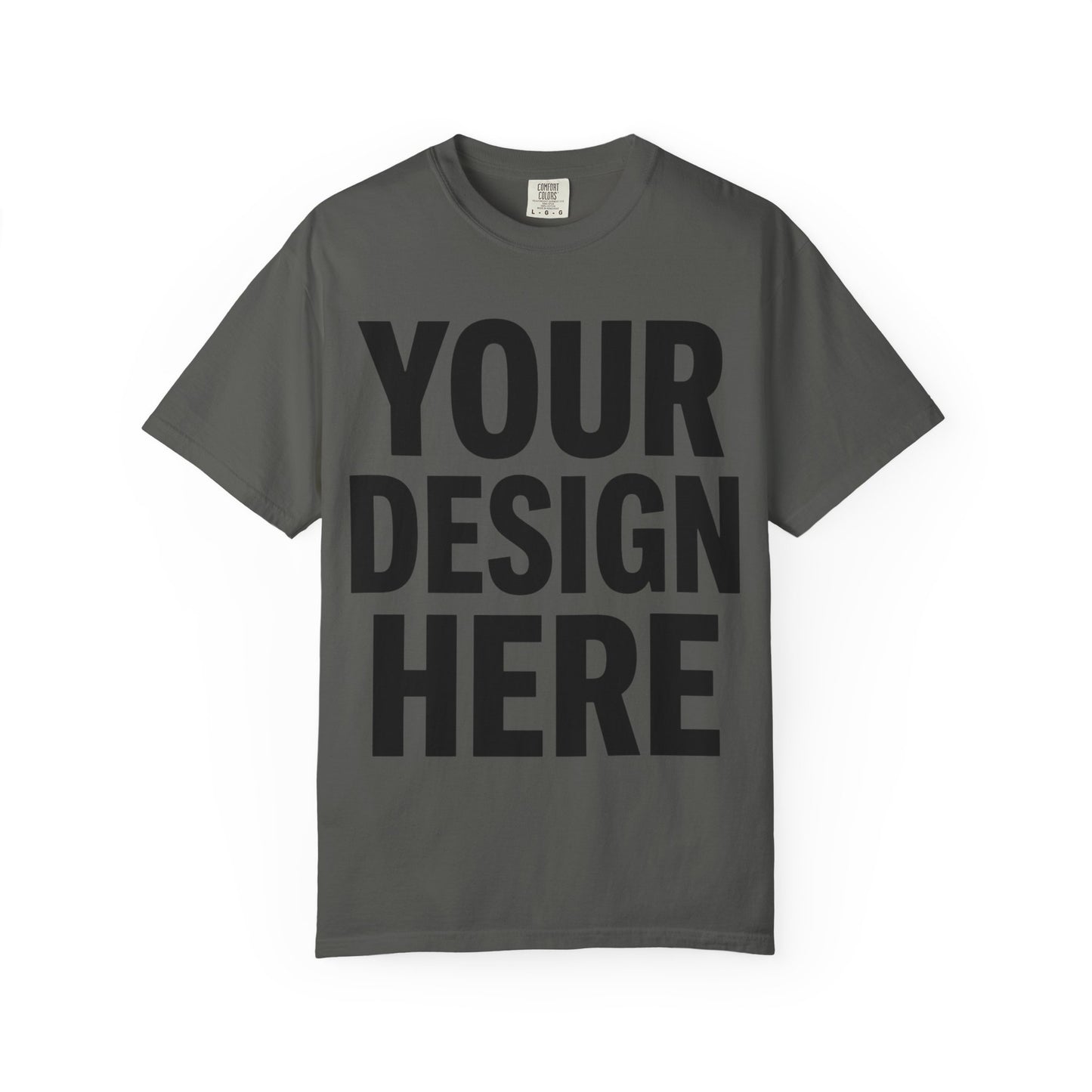Personalized Garment-Dyed T‑Shirt — Custom Design Tee (Your Design Here)