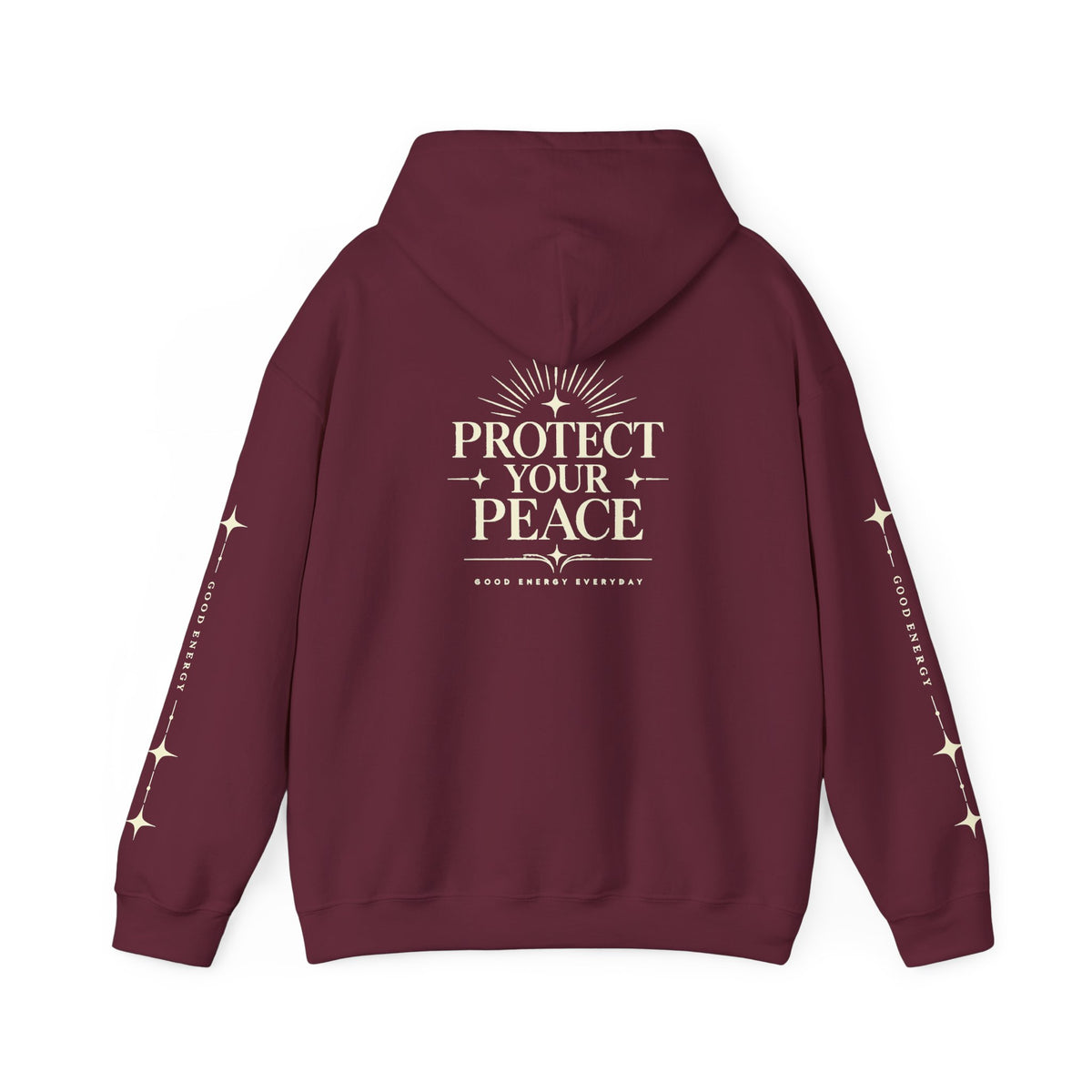 Protect Your Peace Hoodie — SkaliTo Logo Graphic Hooded Sweatshirt