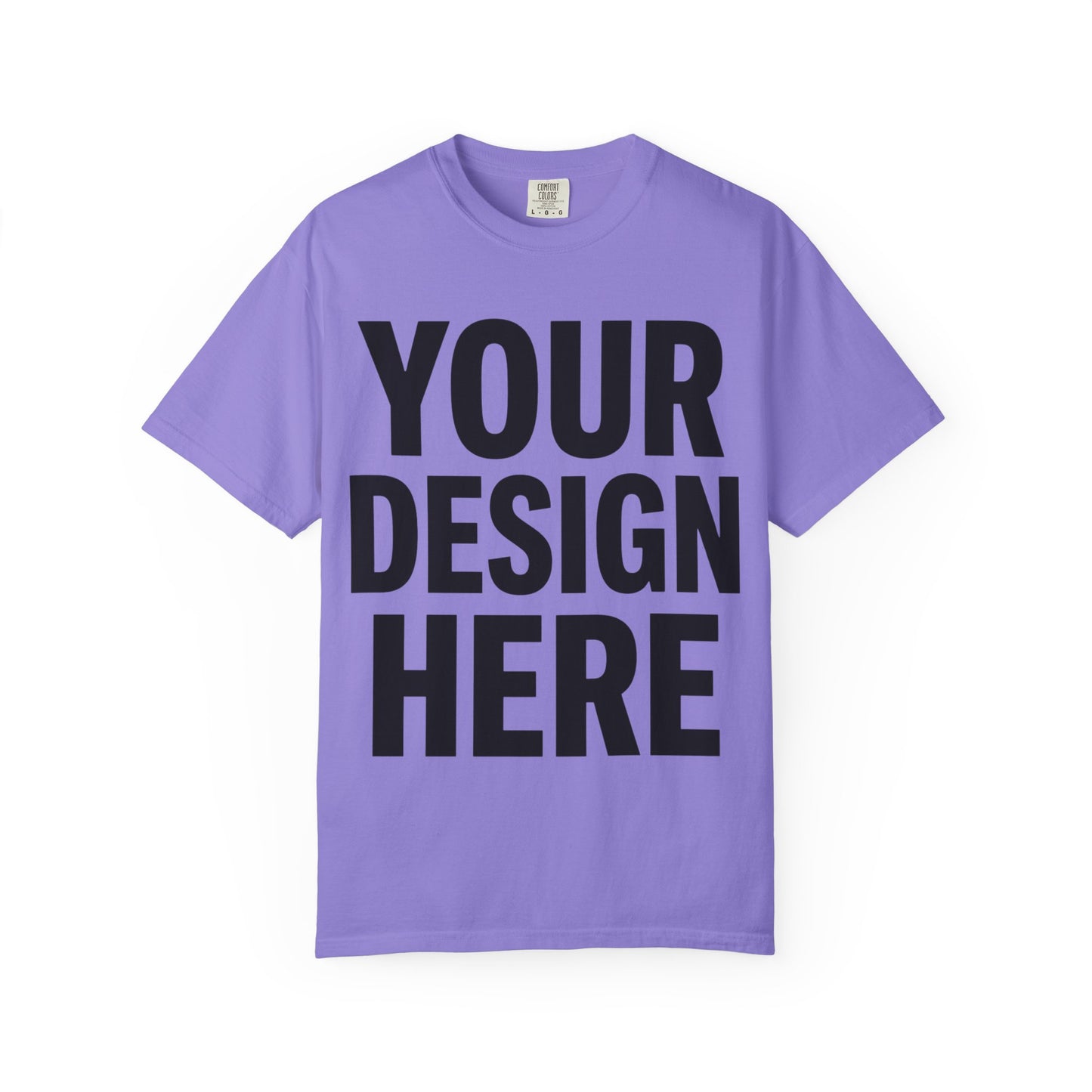 Personalized Garment-Dyed T‑Shirt — Custom Design Tee (Your Design Here)