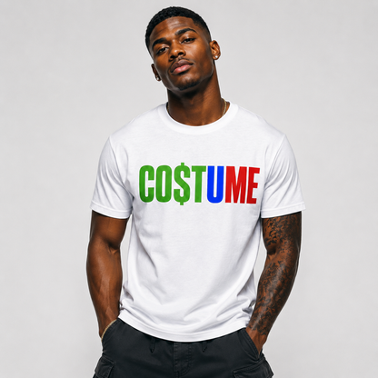 CO$TUME Statement Colorblock T-Shirt- Bold Confident Tee