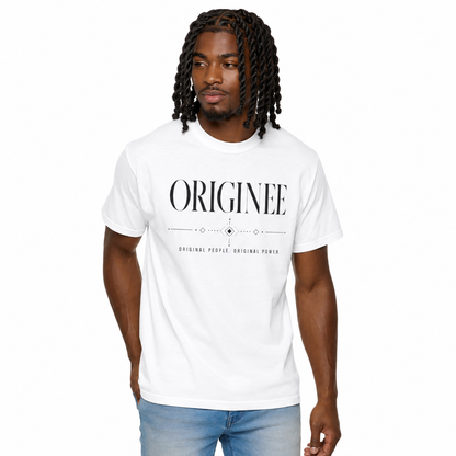 Originee Minimalist Logo T-Shirt — Vintage-Inspired Graphic Tee