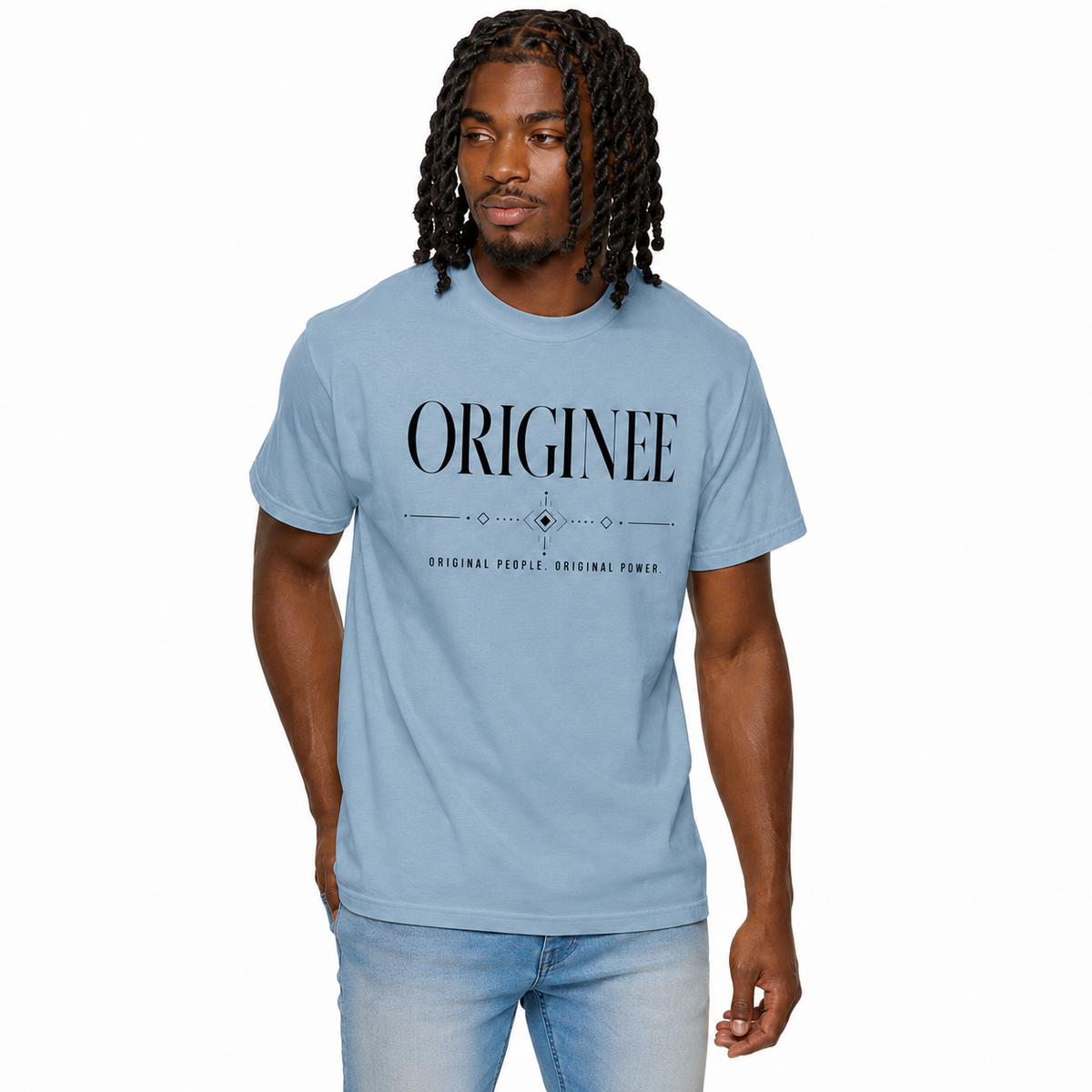 Originee Minimalist Logo T-Shirt — Vintage-Inspired Graphic Tee