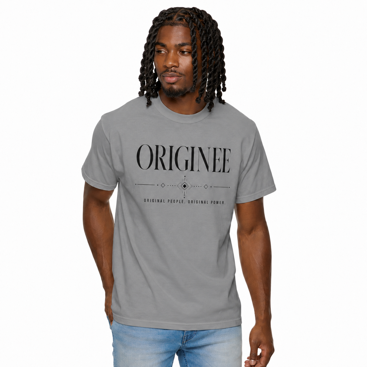 Originee Minimalist Logo T-Shirt — Vintage-Inspired Graphic Tee
