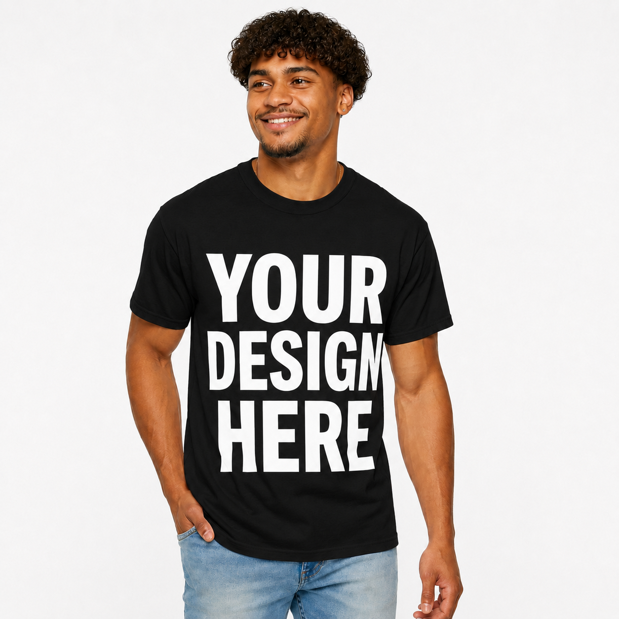 Personalized Garment-Dyed T‑Shirt — Custom Design Tee (Your Design Here)
