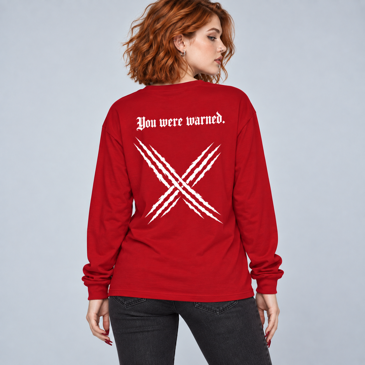 Insane Rumors Long Sleeve Tee — "The rumors are true, I'm insane." (You Were Warned)