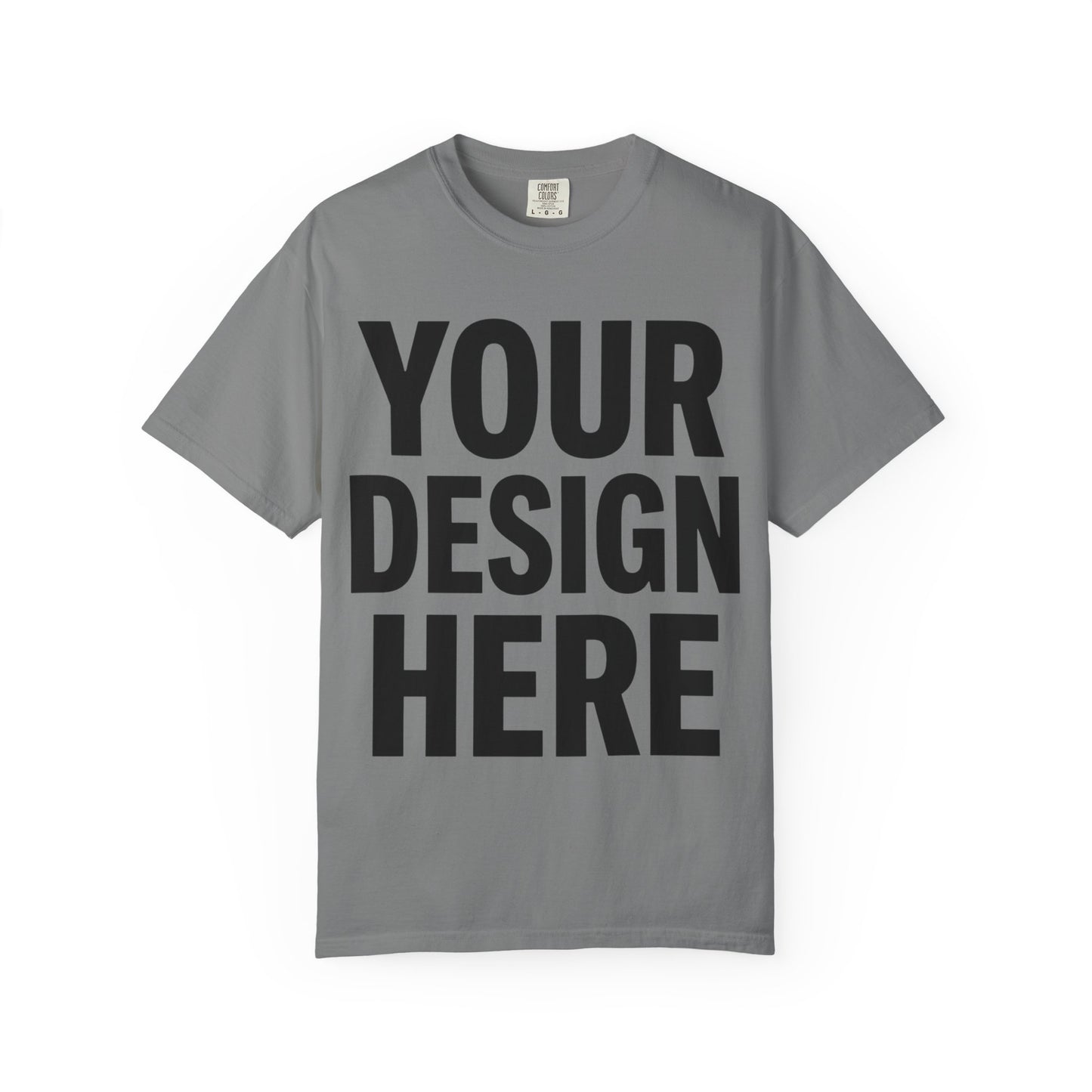 Personalized Garment-Dyed T‑Shirt — Custom Design Tee (Your Design Here)