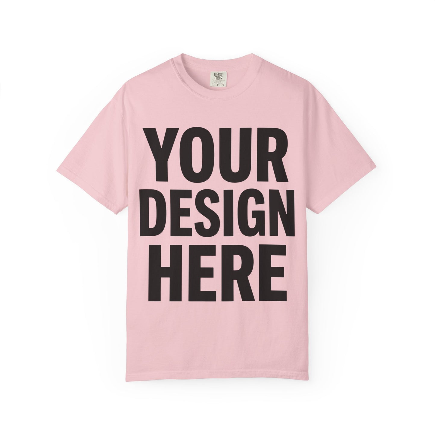 Personalized Garment-Dyed T‑Shirt — Custom Design Tee (Your Design Here)
