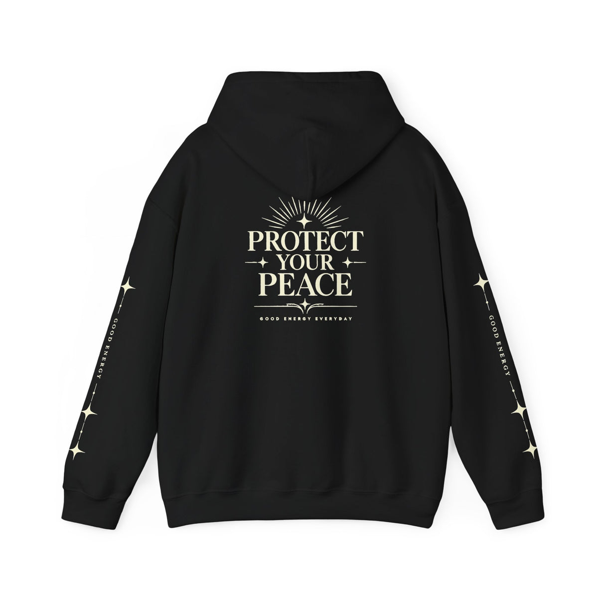 Protect Your Peace Hoodie — SkaliTo Logo Graphic Hooded Sweatshirt